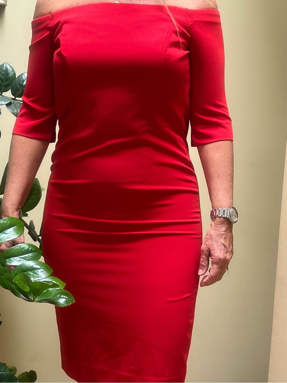 Milly Off-the-Shoulder dress, size 6